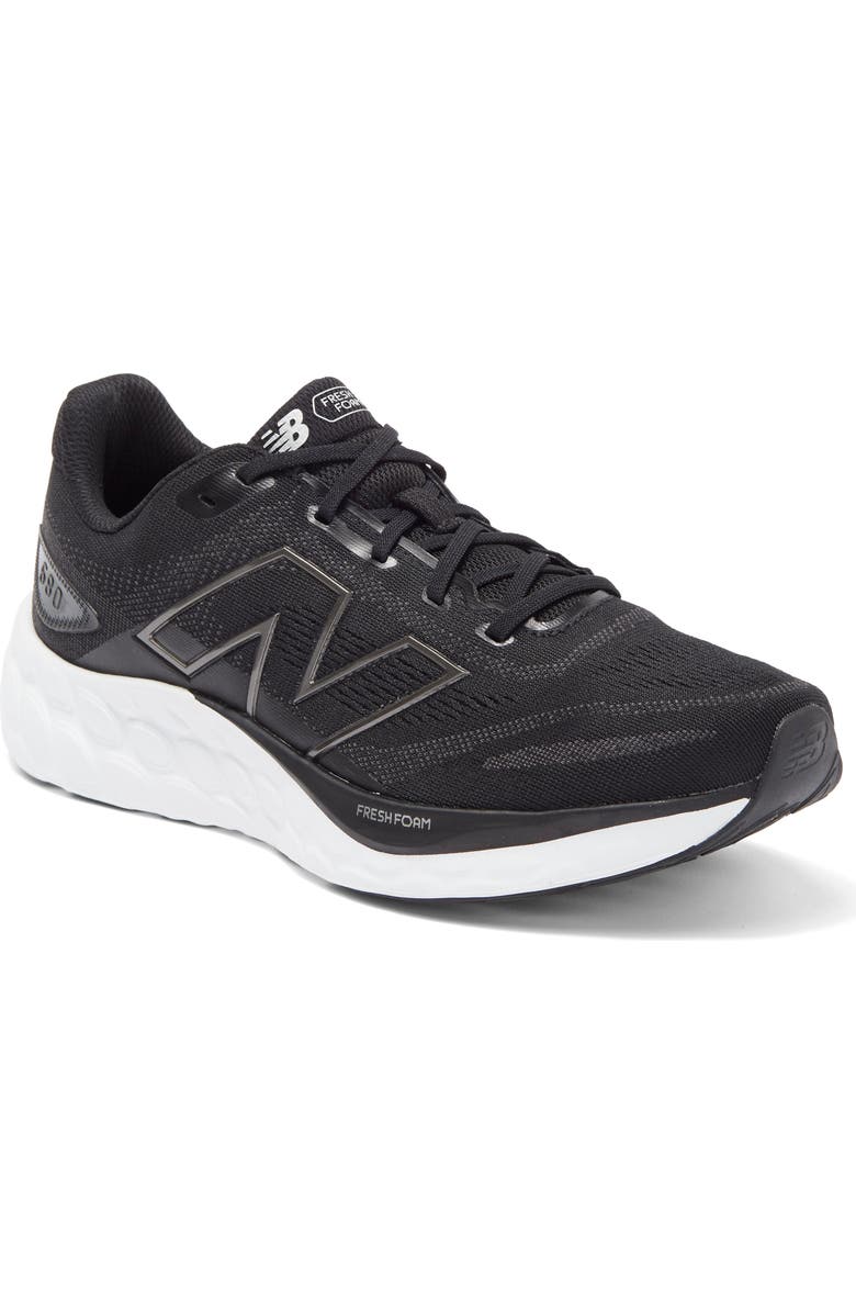 New Balance 680 Running Shoe, Main, color, Black/ Magnet