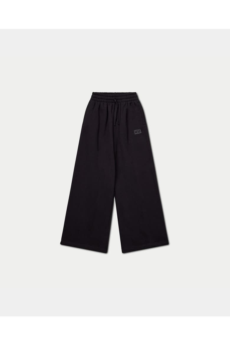 Collective Wide Leg Joggers, Alternate, color, Black