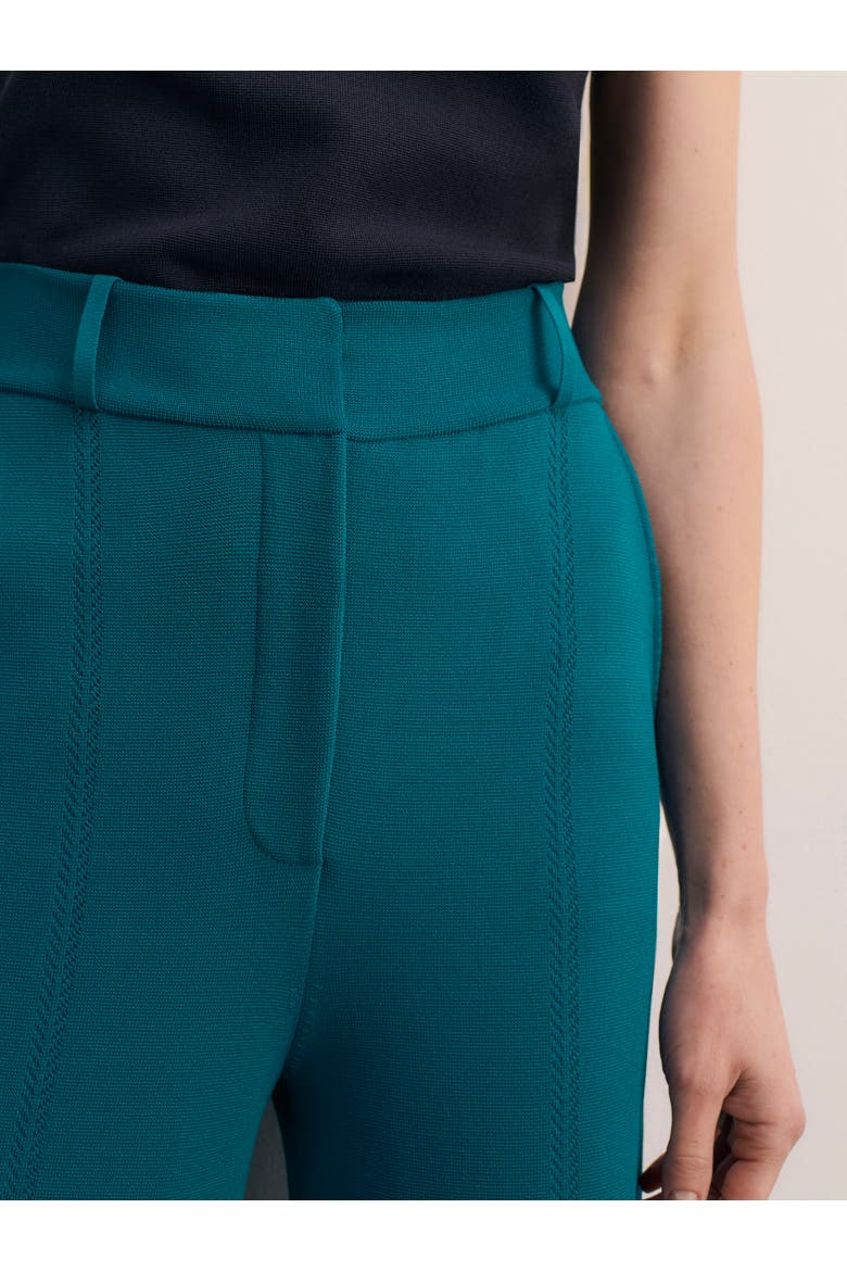 Liora Sculpt Knit Pants, Alternate, color, Blue