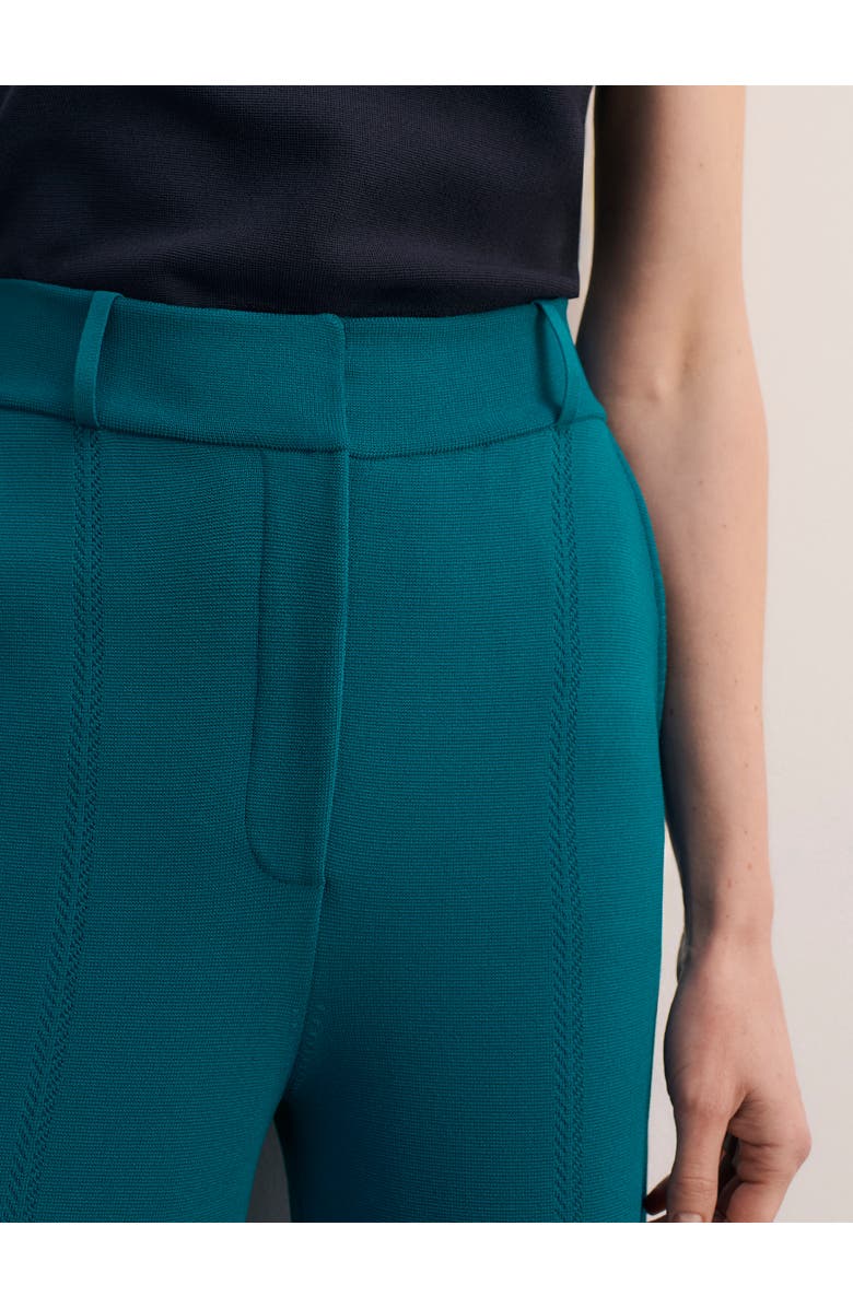 The Fold Liora Sculpt Knit Pants, Alternate, color, Blue