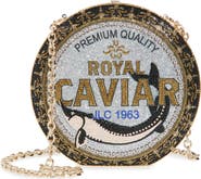 JUDITH LEIBER COUTURE Royal Caviar Tin Clutch