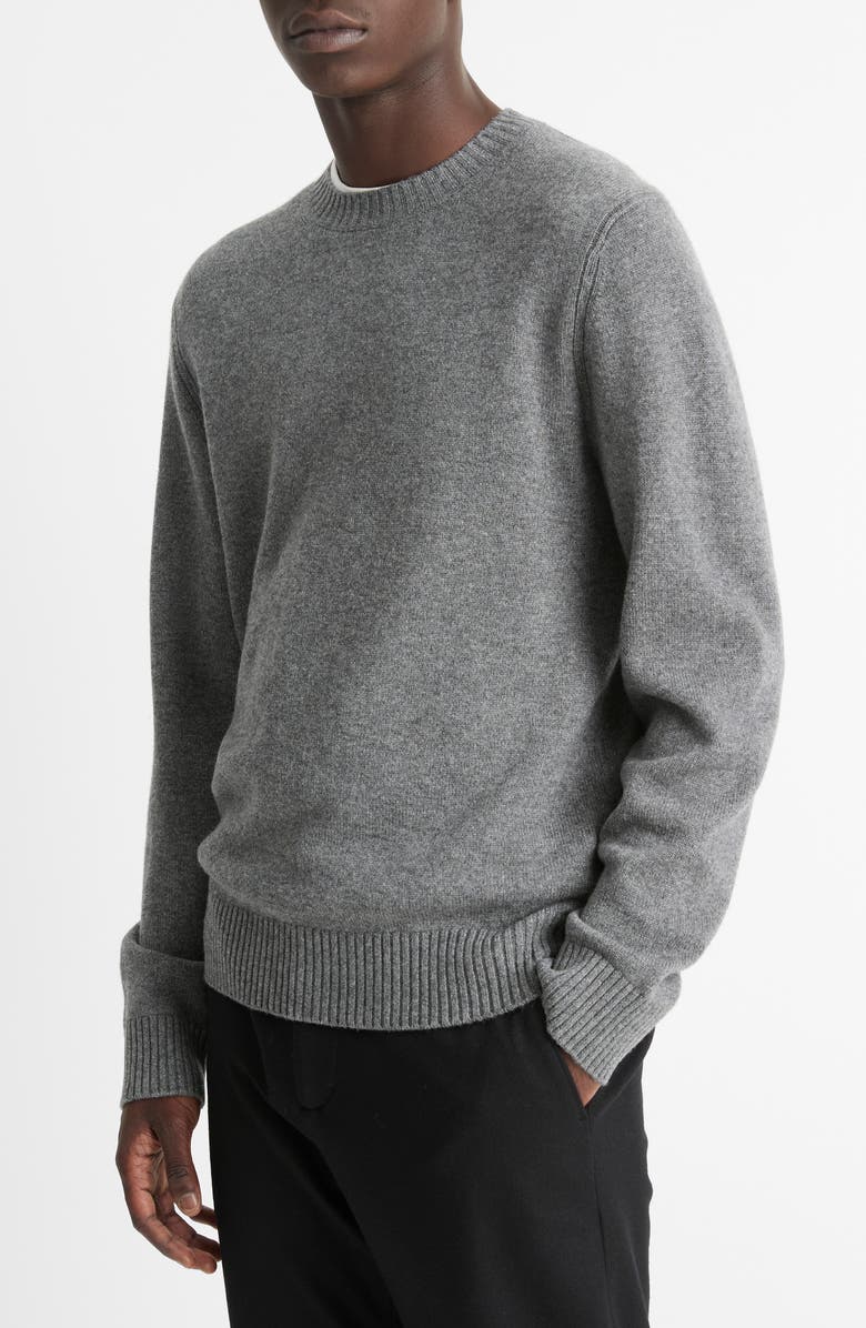 Vince Classic Wool & Cashmere Crewneck Sweater, Main, color, 