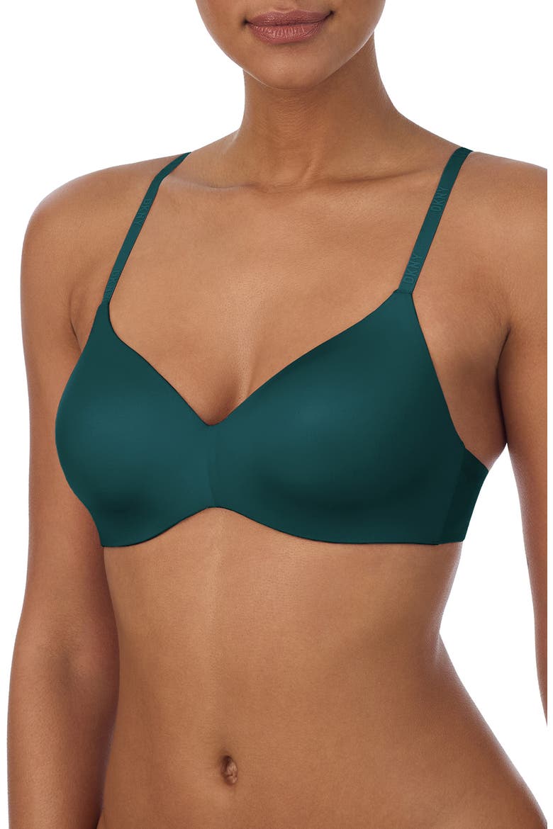 Litewear Wire-Free Bra, Alternate, color, PALM