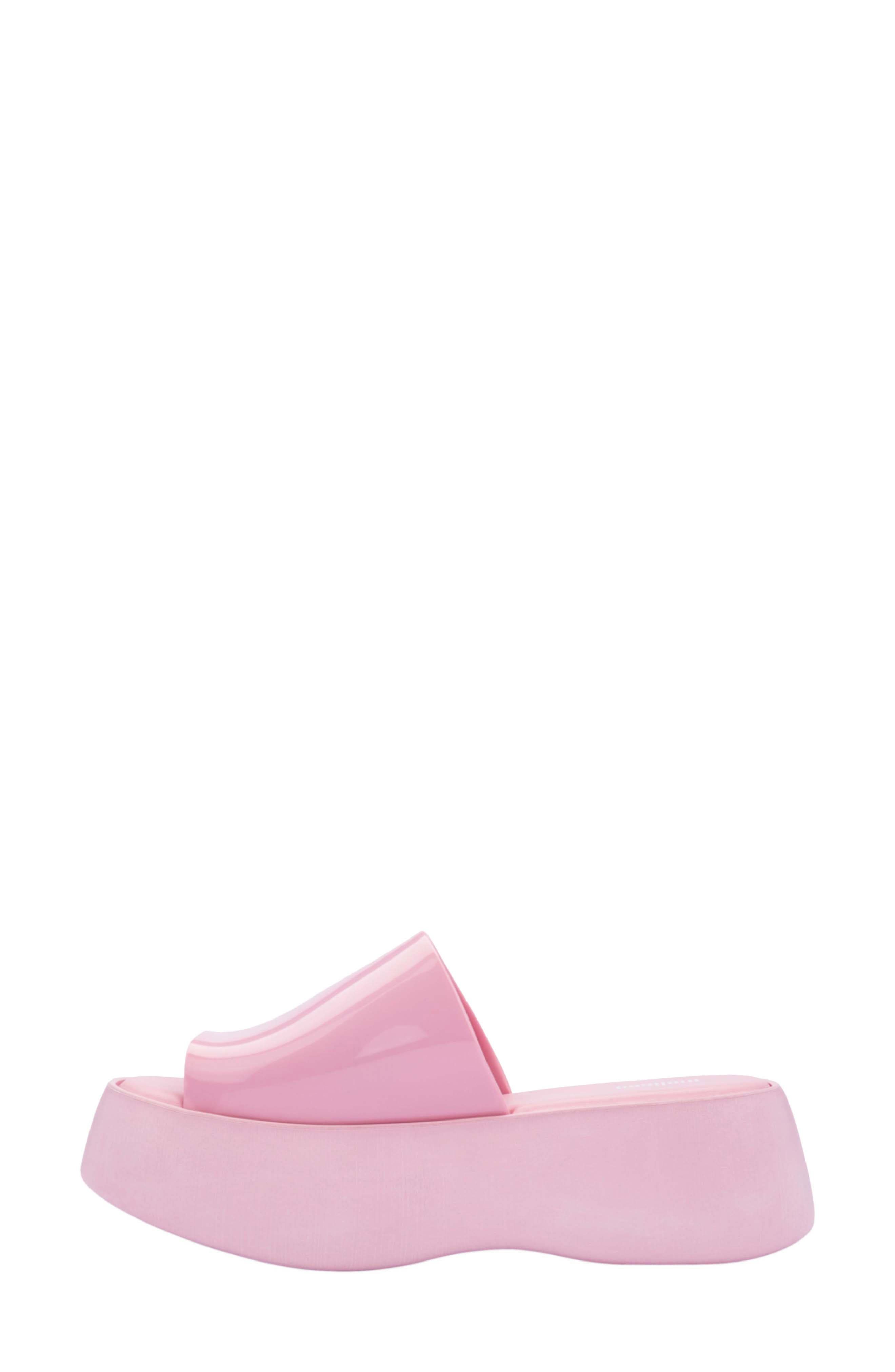Becky Water Resistant Platform Sandal, Alternate, color, PINK/ PINK