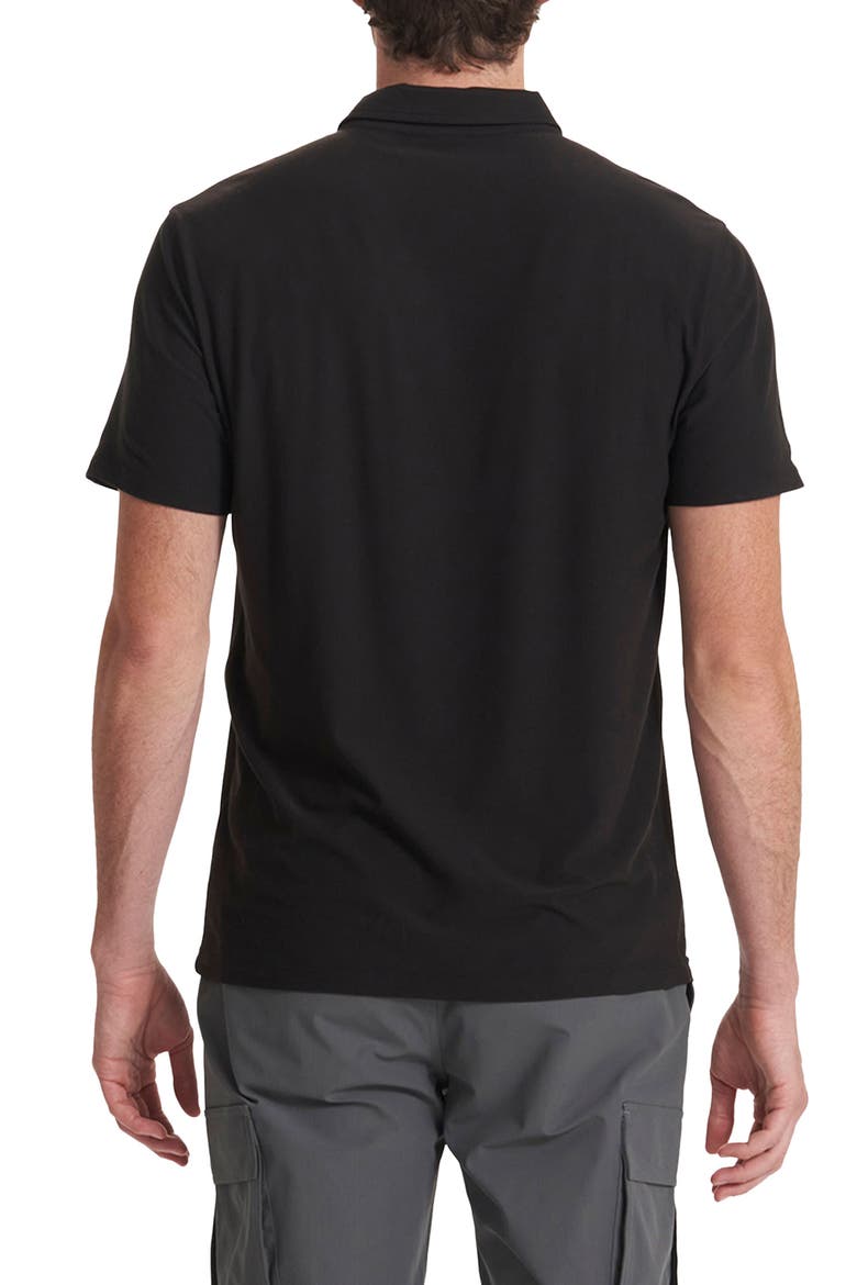 Strato Tech Performance Polo, Alternate, color, BLACK