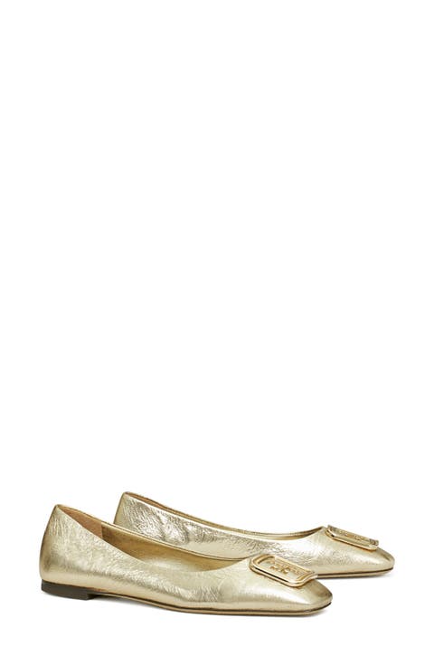 Georgia Square Toe Ballet Flat