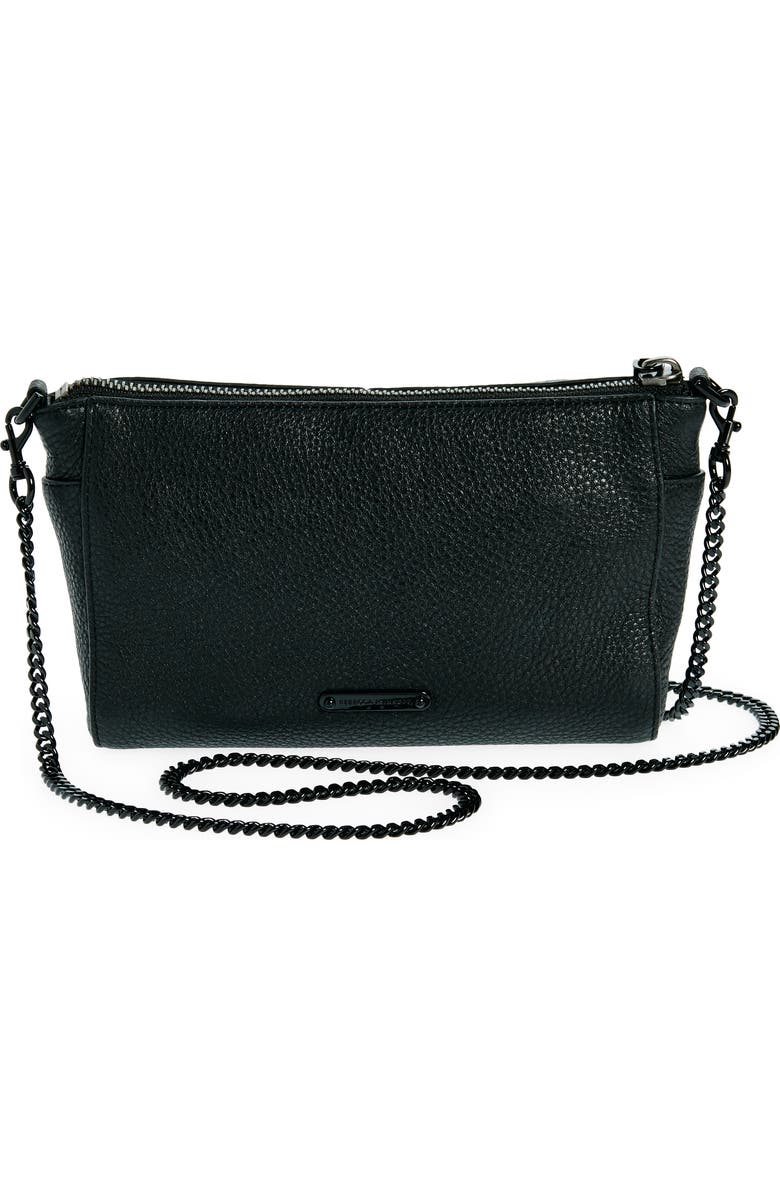 Rebecca Minkoff Mini Julian Leather Crossbody Bag, Alternate, color,
