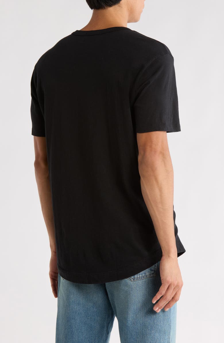 BUCK MASON Slub Cotton Crewneck T-Shirt, Alternate, color, Black