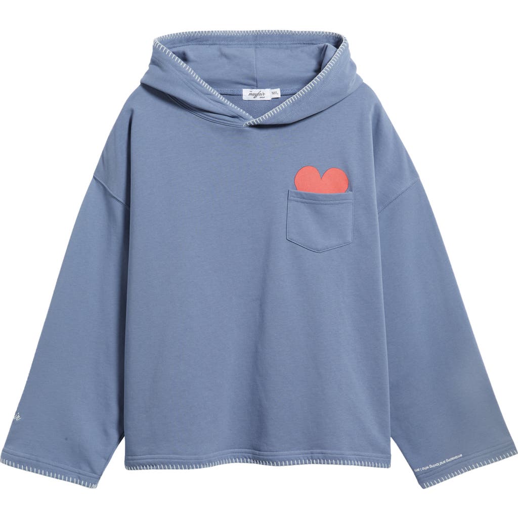 THE MAYFAIR GROUP THE MAYFAIR GROUP I LOVE MY HUMANNESS GRAPHIC HOODIE