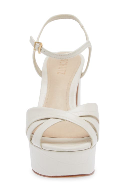 SCHUTZ SCHUTZ KEEFA PLATFORM SANDAL