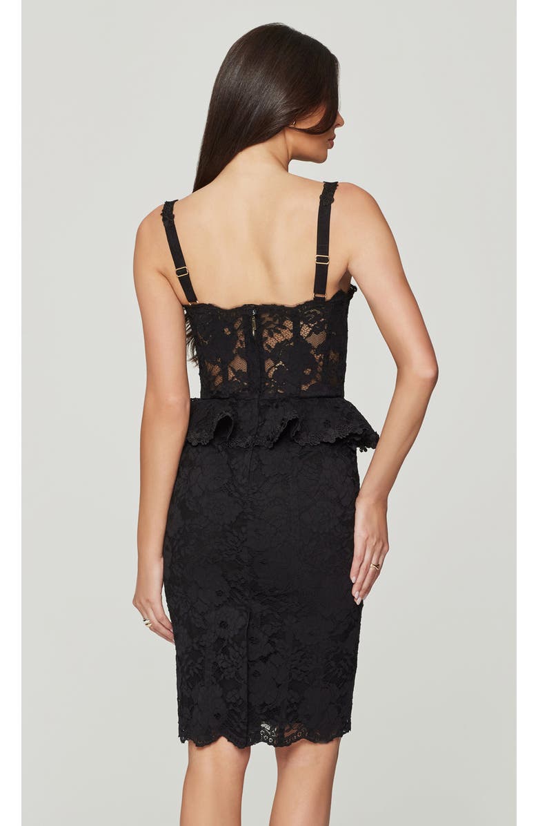 Generation Love Angelique Mesh Lace Dress, Alternate, color, Black