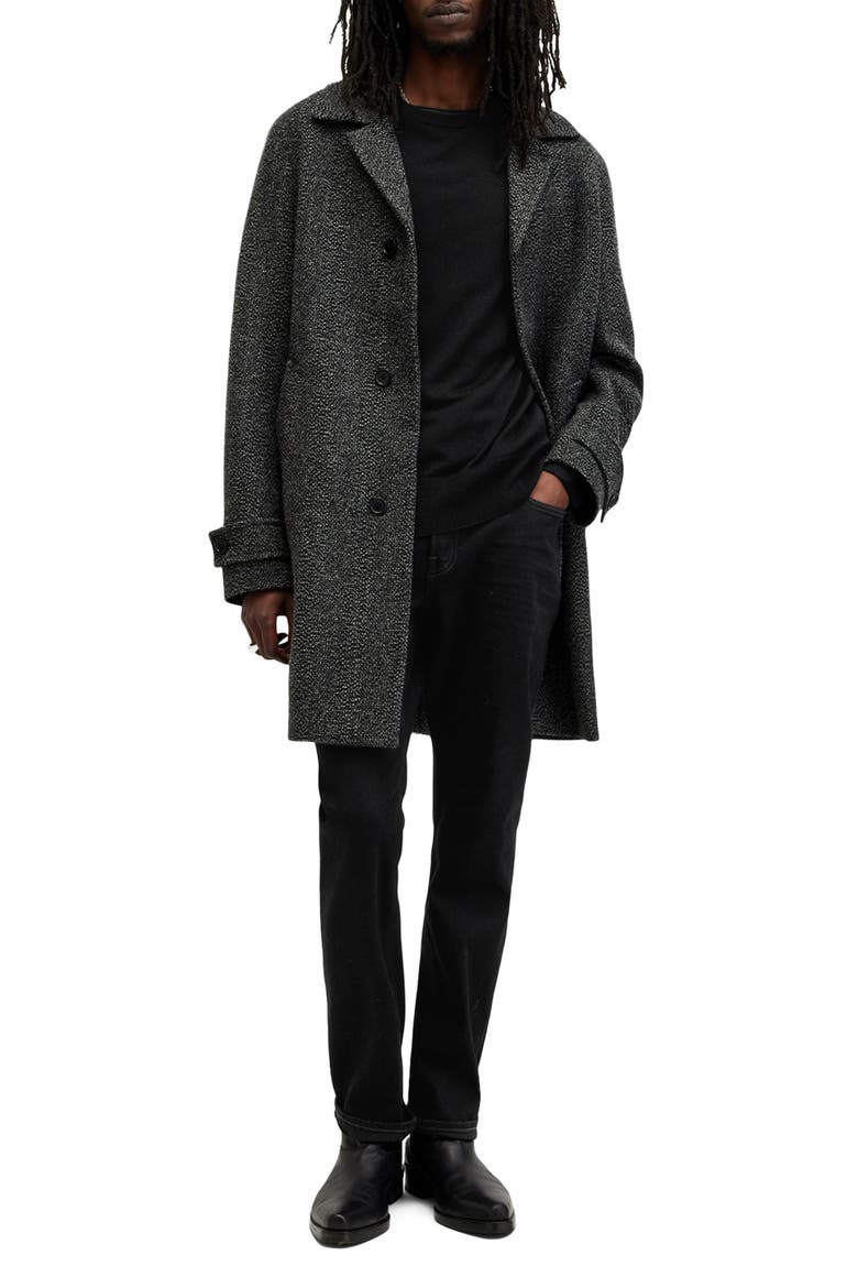 Mode Merino Wool Crewneck Sweater, Alternate, color, BLACK