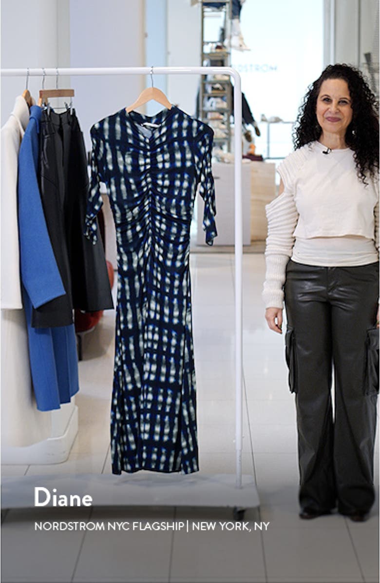 Natalee Shibori Midi Dress, sales video thumbnail