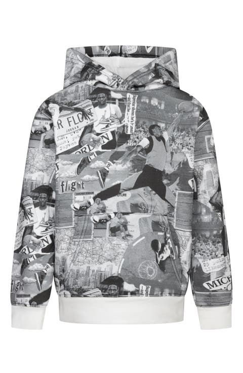 Kids' Brooklyn Print Pullover Hoodie (Big Kid)