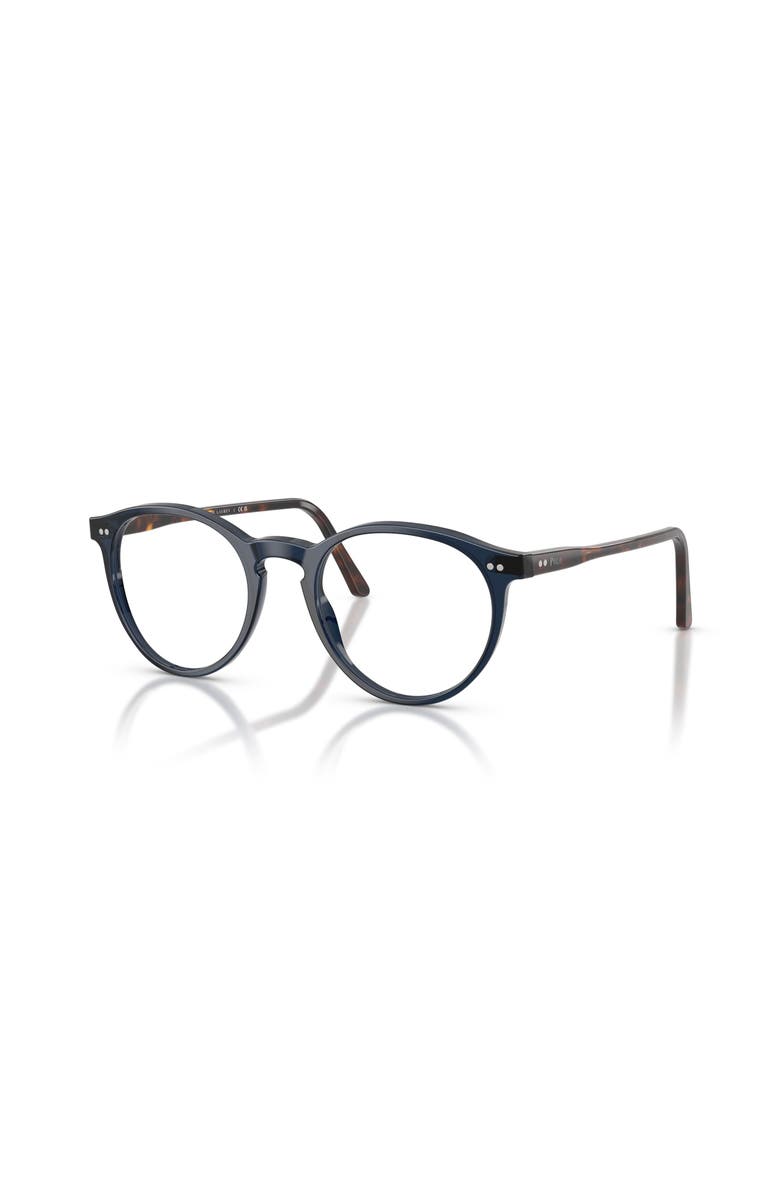 Polo Ralph Lauren 48mm Phantos optical glasses, Main, color, Blue