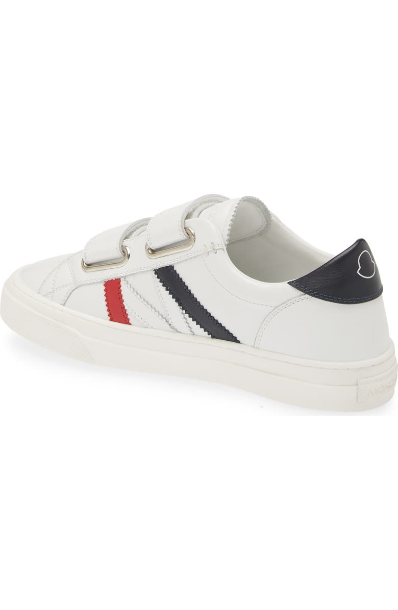 Moncler Kids' Petit Monaco M Low Top Sneaker, Alternate, color, White