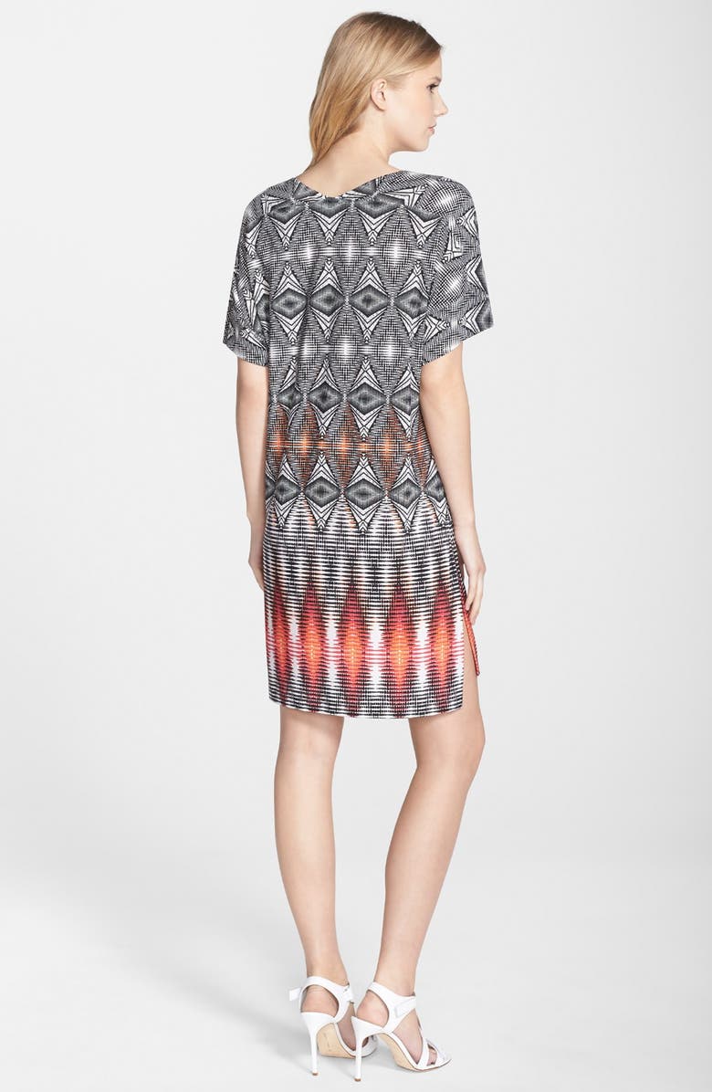 Maggy London Print Jersey Shift Dress, Alternate, color,