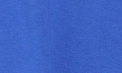 Abound Tie Waist Fleece Shorts In Blue Dazzle