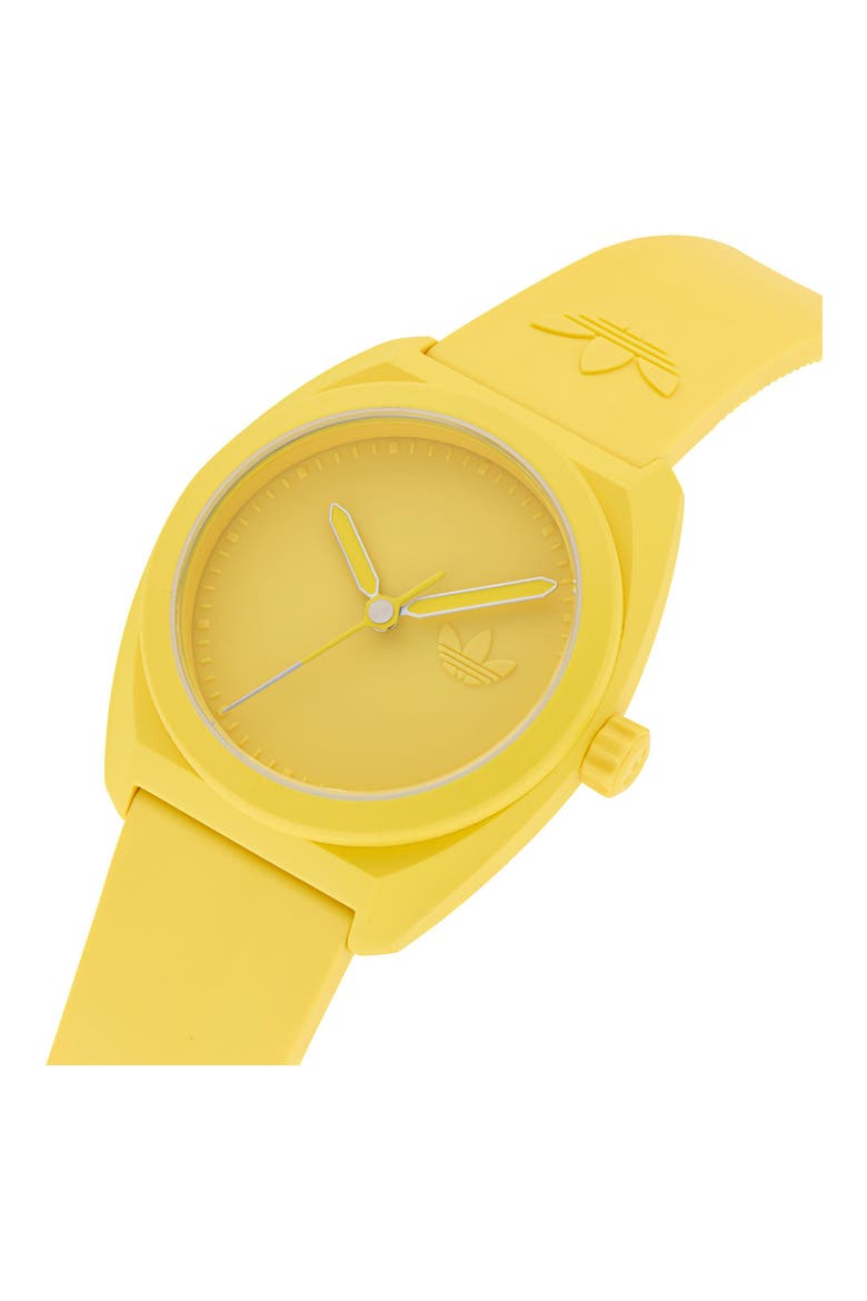 AO Street Resin Strap Watch, Alternate, color, YELLOW