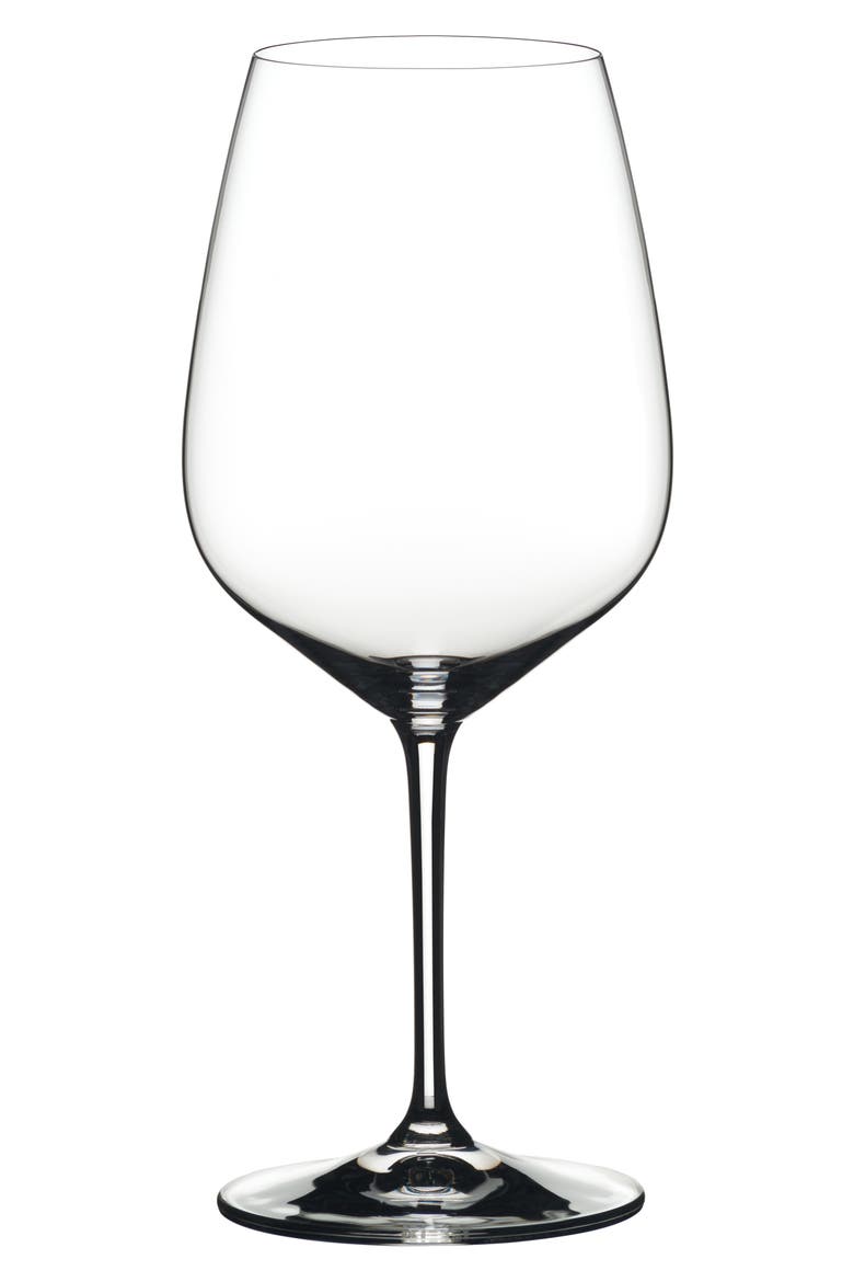 Mixed Pack of 4 Red Wine Glasses, Alternate, color, CLEAR