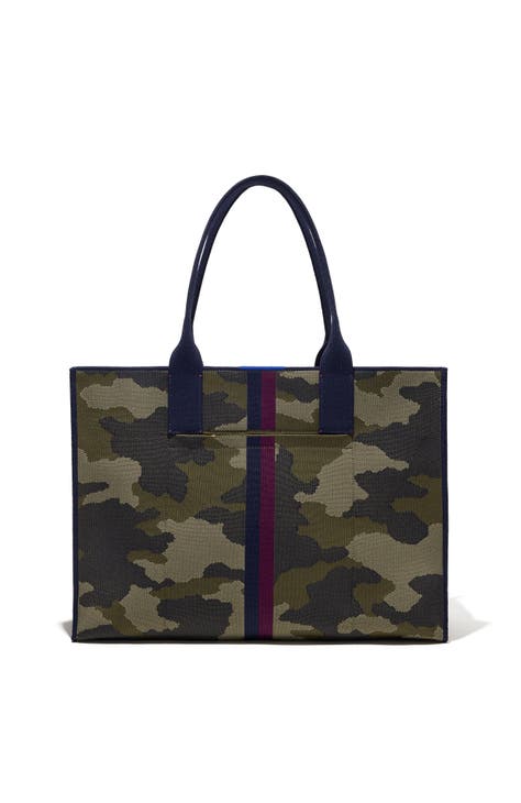 Ivory hotsell Ella Camo covertible tote bag