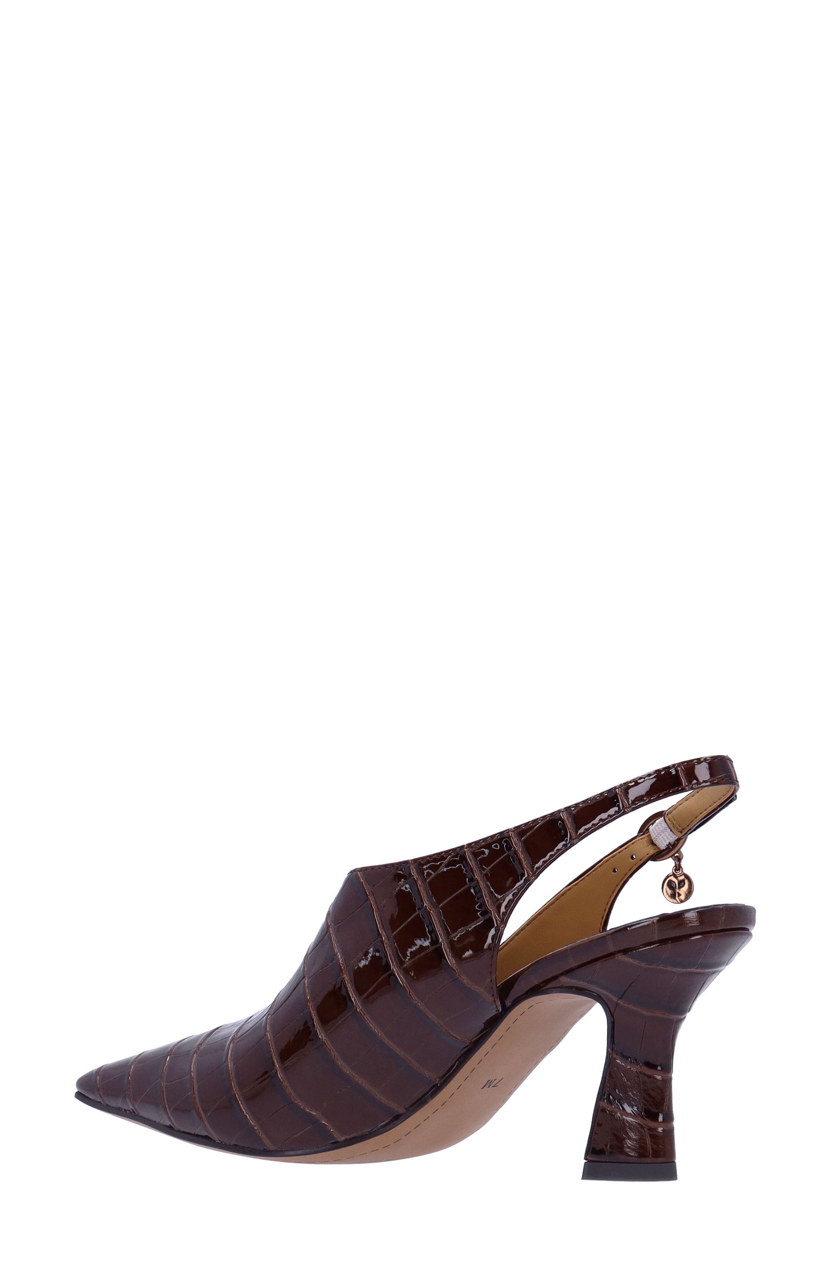 Prissy Slingback Pump, Alternate, color, BROWN