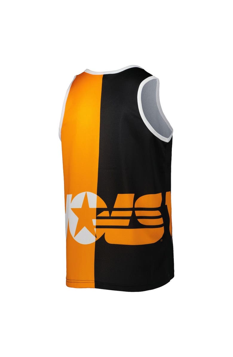 Mitchell & Ness Men's Mitchell & Ness Peyton Manning Black/Tennessee Orange Tennessee Volunteers Sublimated Player Tank Top, Alternate, color,