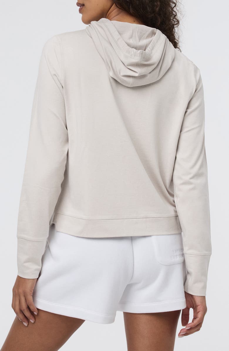 Vuori Halo Essential Hoodie, Alternate, color, Ecru Heather