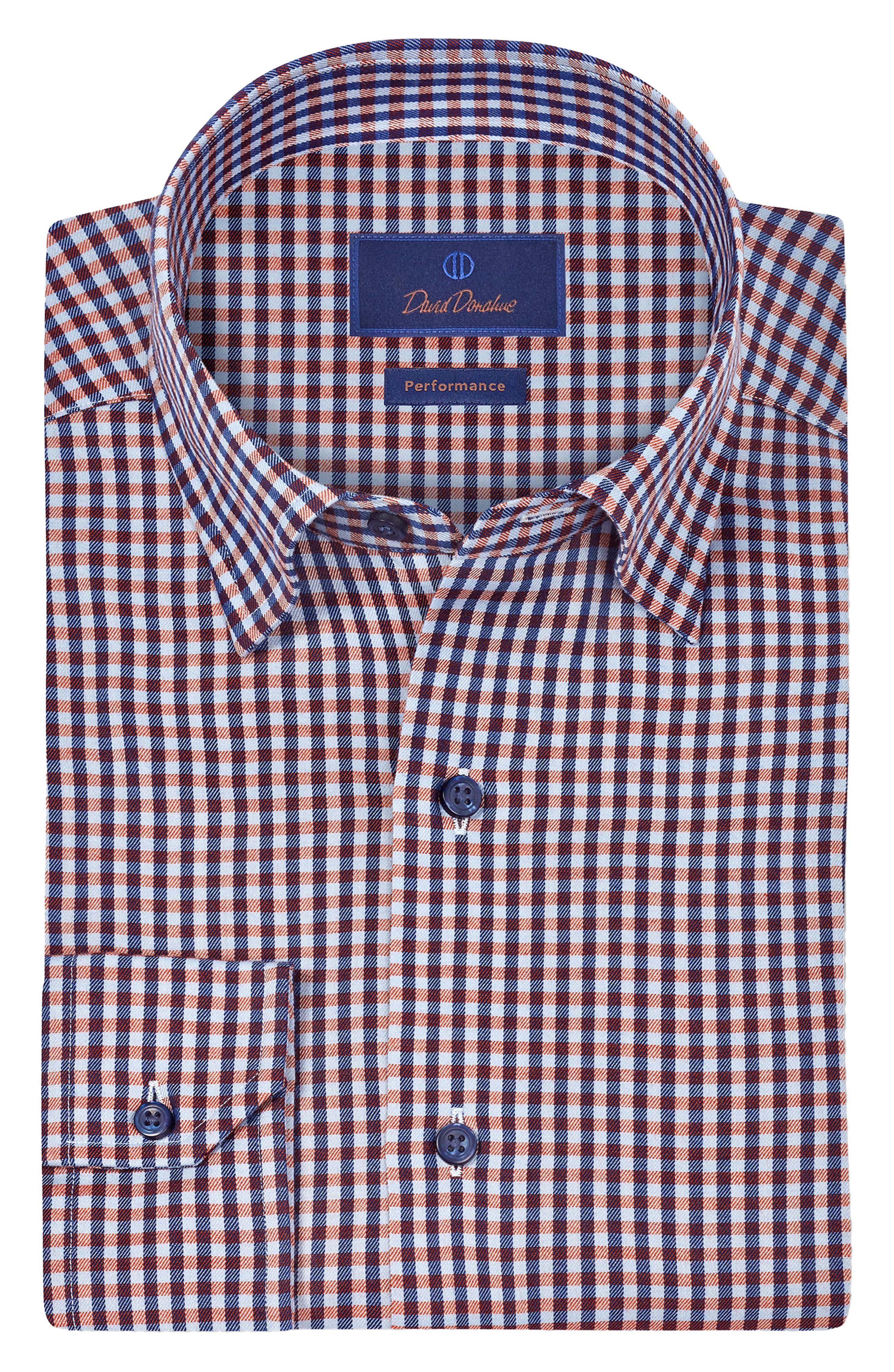 Brushed Check Performance Sport Shirt