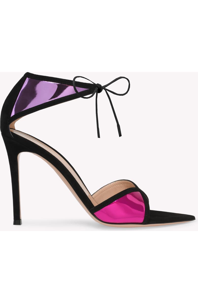 Gianvito Rossi Confetti Sandal, Main, color, Purple Calf