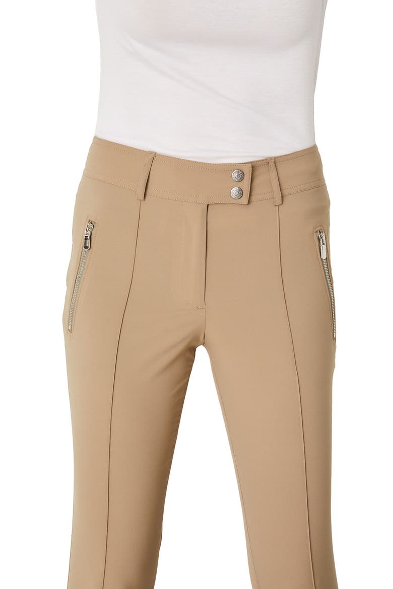 The Peggy Zippered Pant, Alternate, color, KHAKI