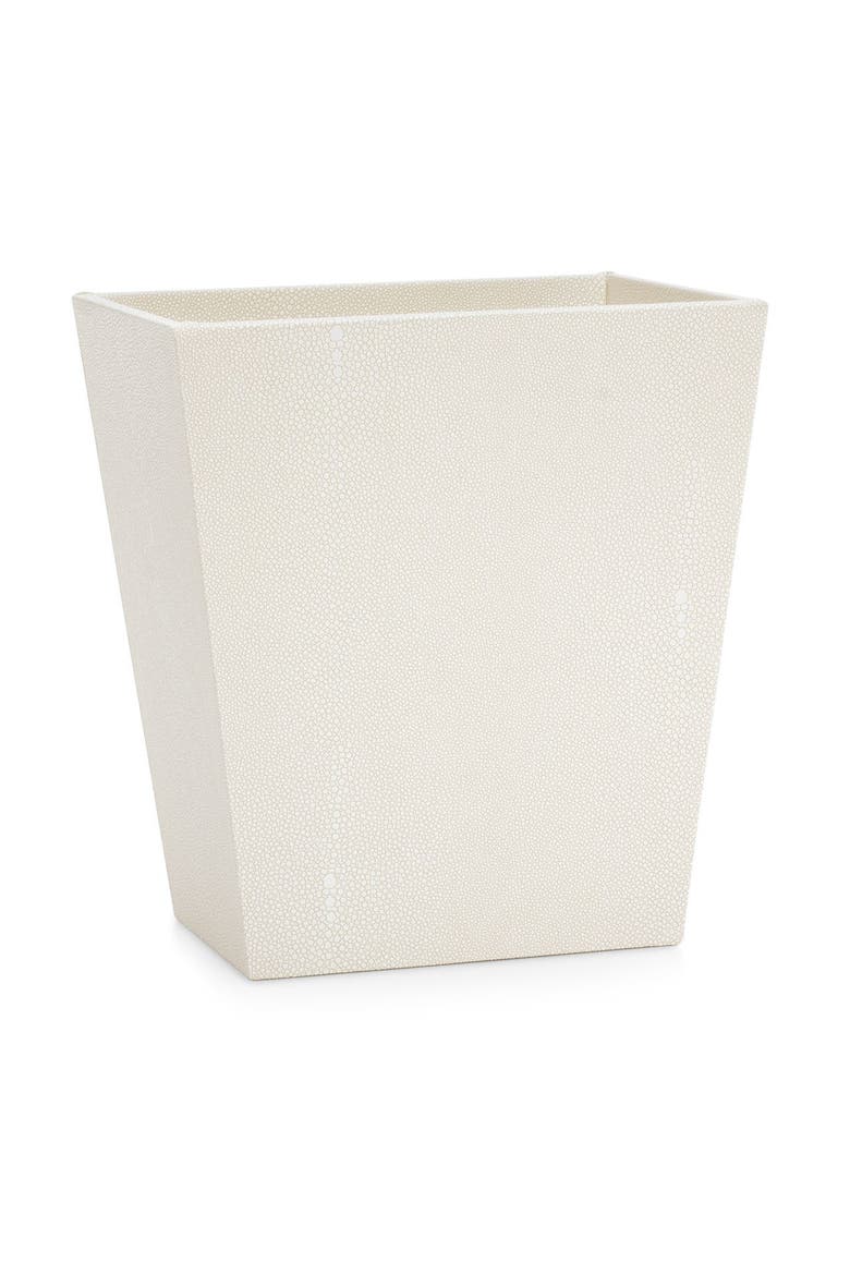 Raye Ivory Waste Basket, Main, color, IVORY