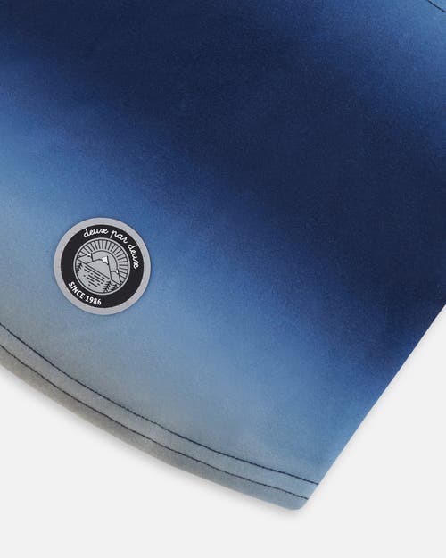 Deux Par Deux Brushed Jersey Balaclava In Blue