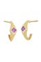  14K Yellow Gold Amethyst