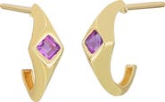 Bony Levy 14K Gold Half Hoop Earrings