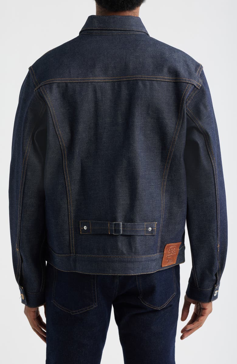 Brain Dead Selvedge Denim Jacket, Alternate, color, Indigo
