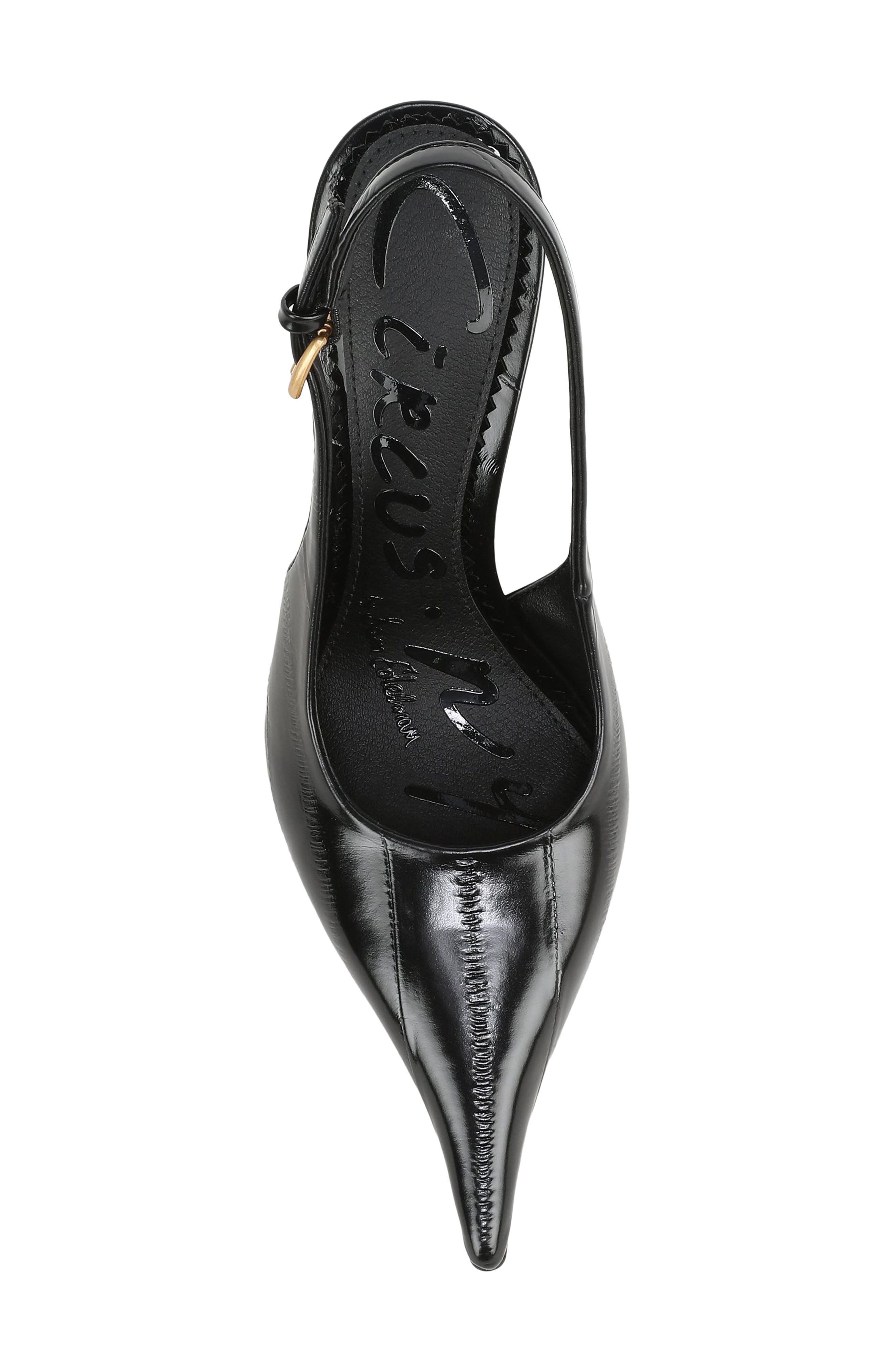 Oaklee Slingback Pump, Alternate, color, BLACK