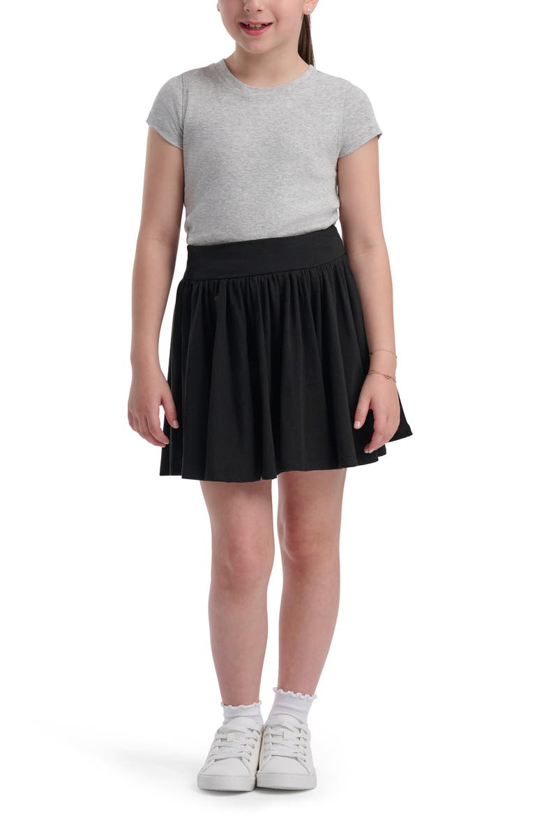 Kids' Twirly Skirt, Main, color, BLACK