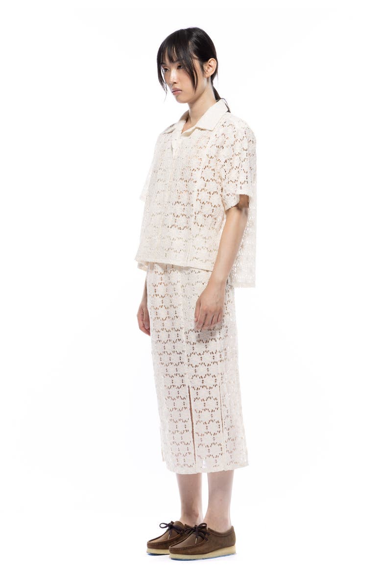 Toit Volant Adelaine Skirt, Alternate, color, Ivory