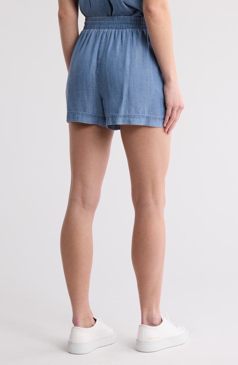 Splendid Marseilles Chambray Drawstring Shorts, Alternate, color,
