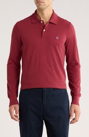 Brooks Brothers Long Sleeve Cotton Polo