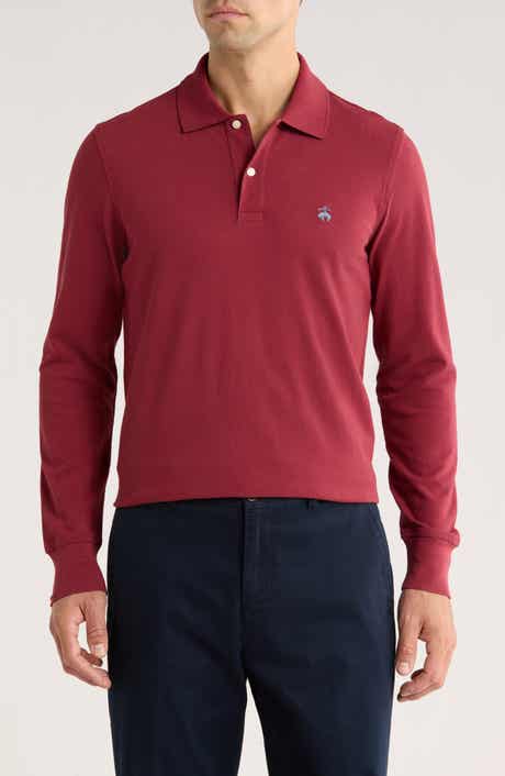 Brooks Brothers Long Sleeve Cotton Polo