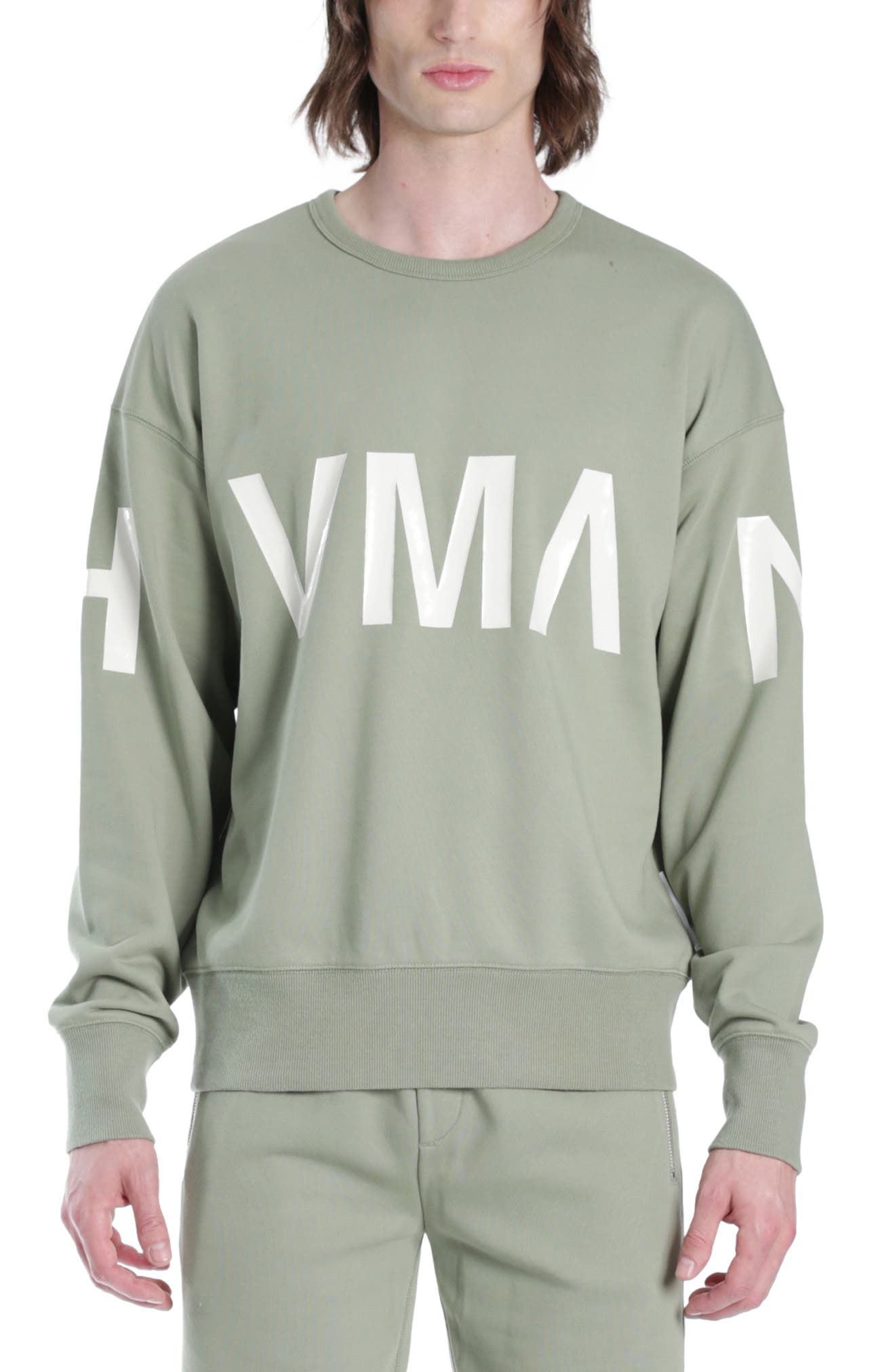 HVMAN Logo Crewneck Sweatshirt