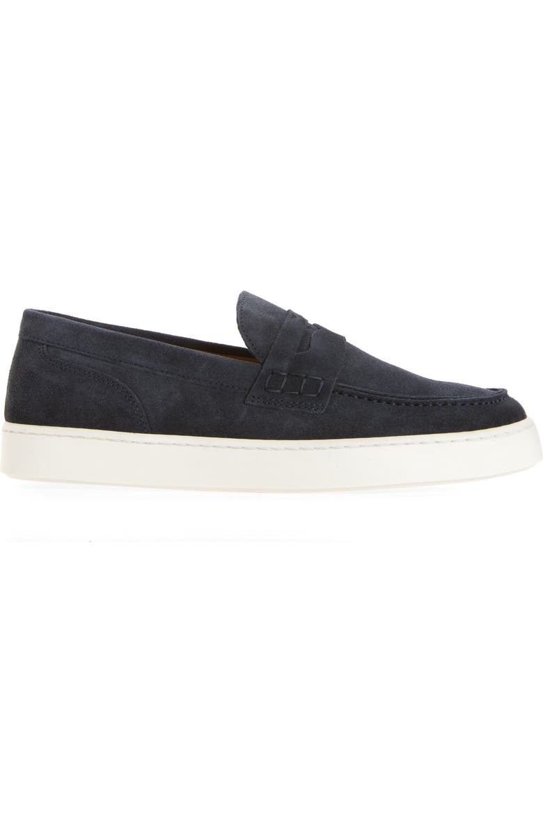 Bruno Magli Magnifico Slip-On, Alternate, color, Navy Suede