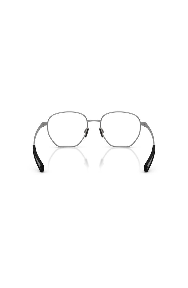 Moncler 51mm Oval optical glasses, Alternate, color, Grey