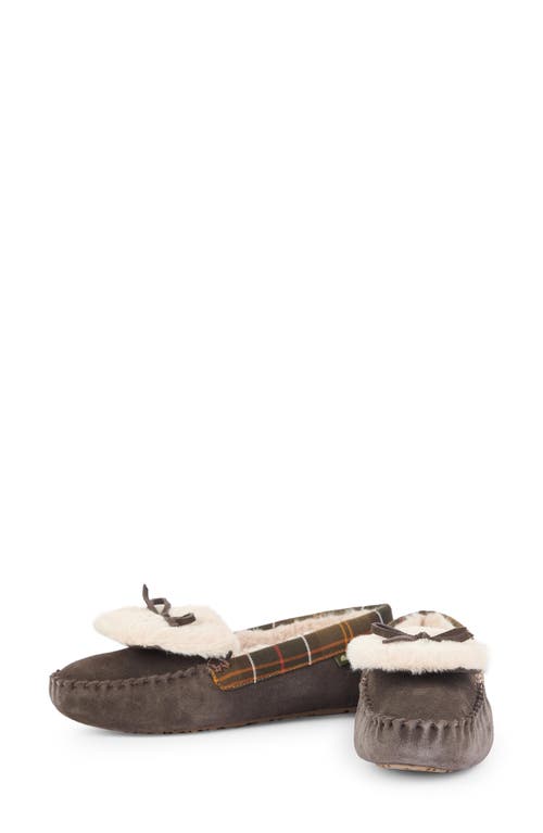 BARBOUR BARBOUR DARCIE FAUX FUR LINED SLIPPER