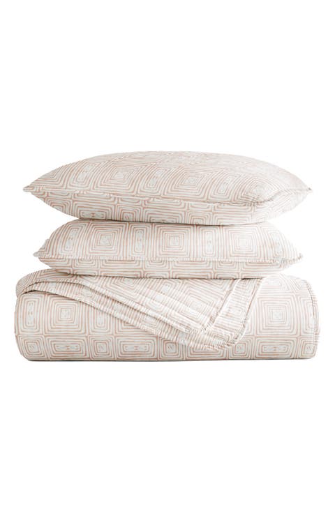 Pattern Reversible Quilt & Sham Set