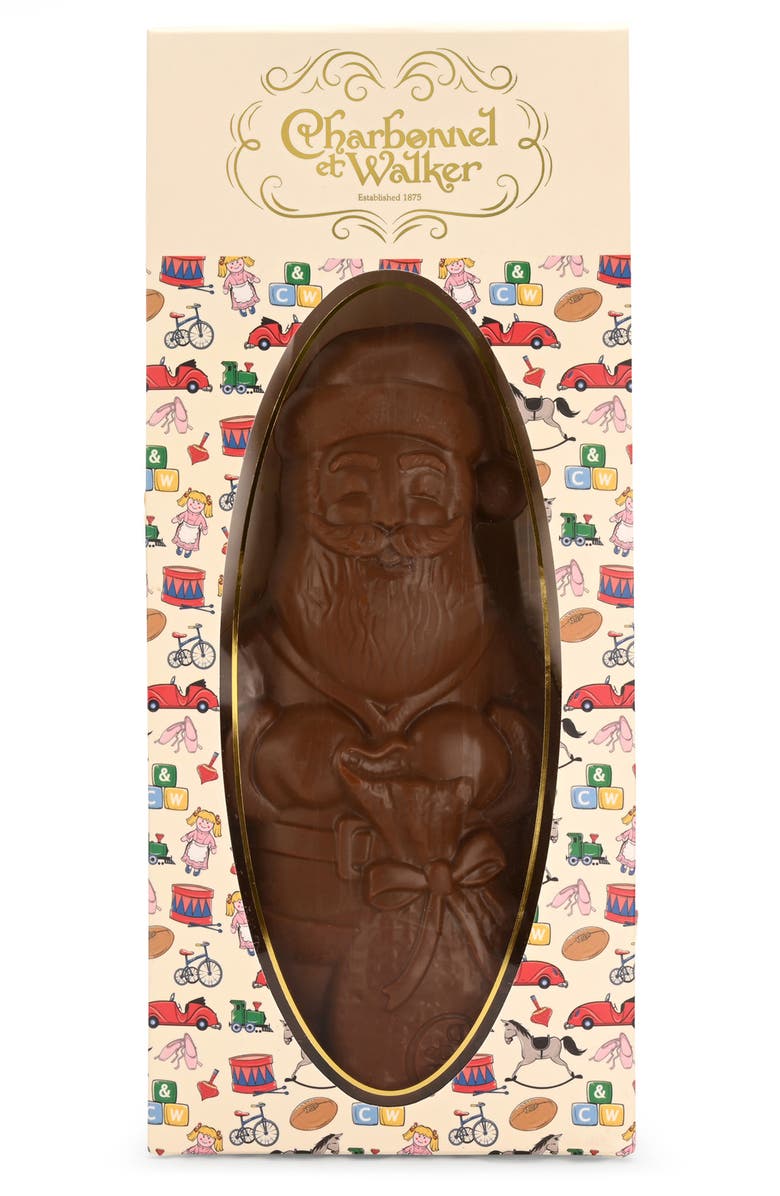 Charbonnel et Walker Milk Chocolate Santa Claus, Alternate, color, 