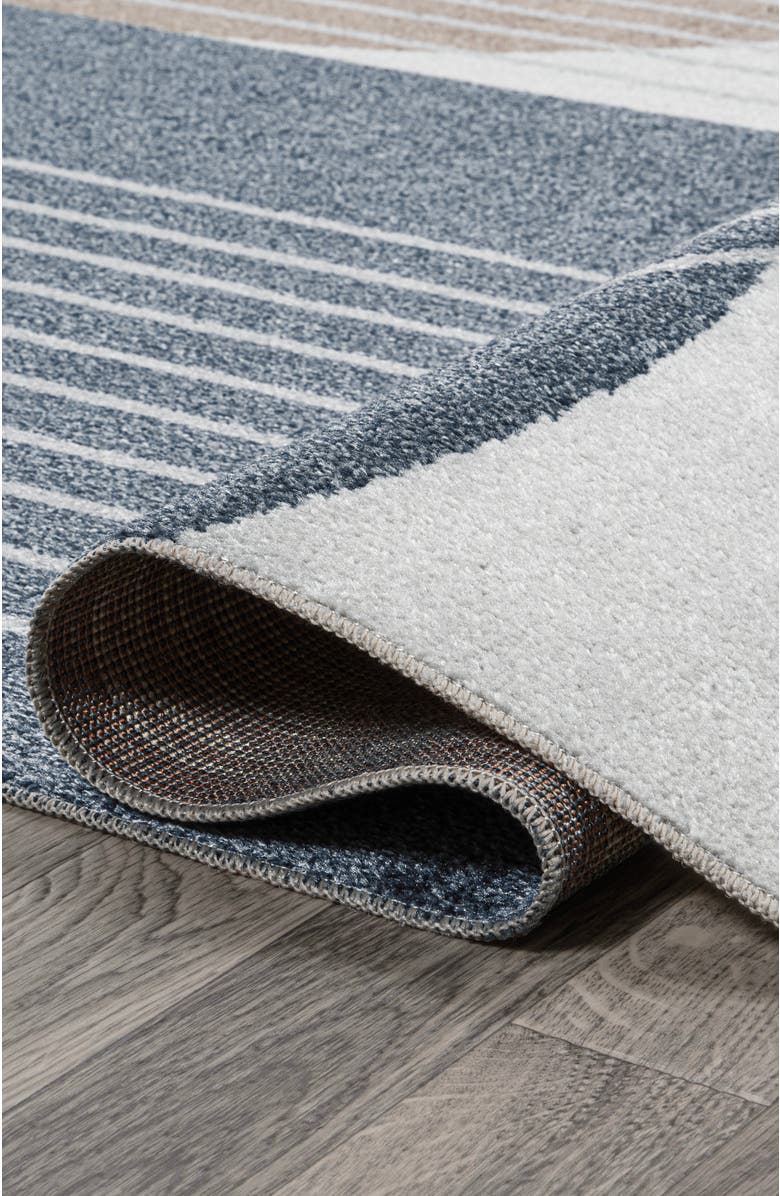 JONATHAN Y Arches Contemporary Minimalist Machine-Washable Area Rug, Alternate, color, Multi