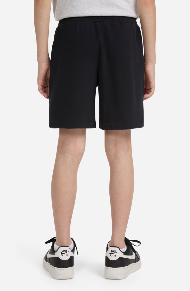 abercrombie kids Kids' Essential Fleece Shorts, Alternate, color, Anthracite